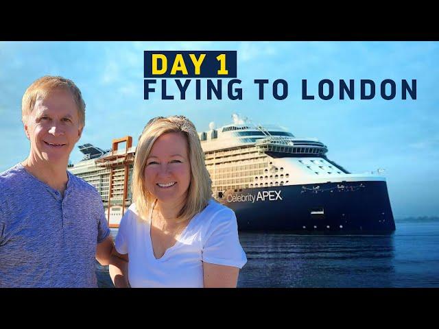 Celebrity Apex Cruise Day 1: Boarding the flight to London | Celebrity Apex Cruise review 2024