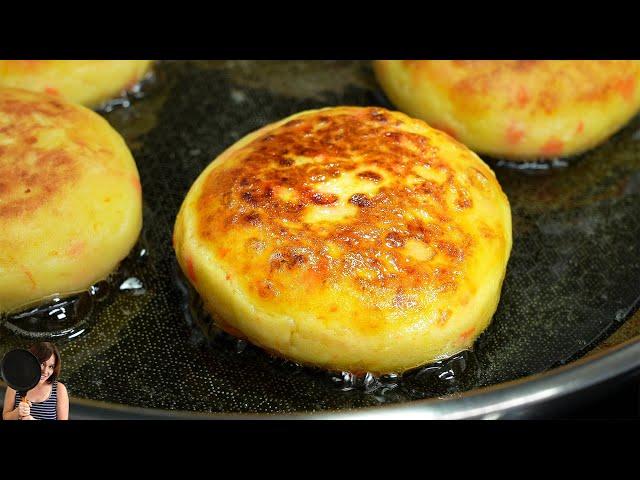 Do you have potatoes and 1 egg at home? It's so delicious that I cook it every day ASMR