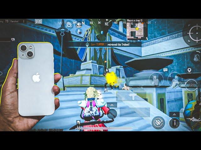 BGMI 3.3 UPDATE Gameplay on iPhone 13 PUBG Test on iPhone 13 BGMI Test on iPhone 13 2024