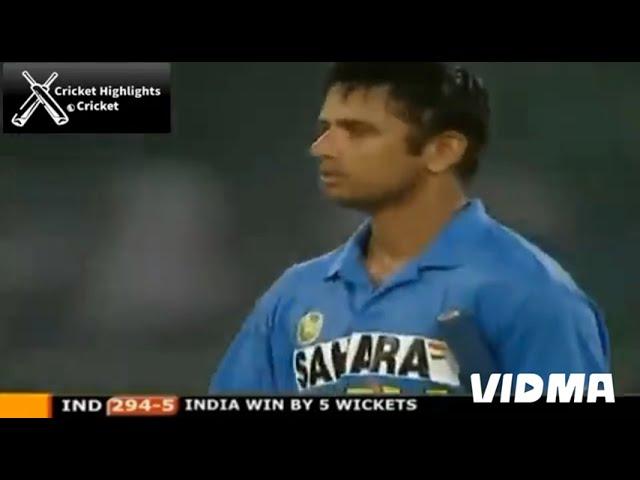 RAHUL DRAVID & MOHAMMAD KAIF| 132* RUNS PARTNERSHIP VS PAKISTAN @ LAHORE IN 2004.