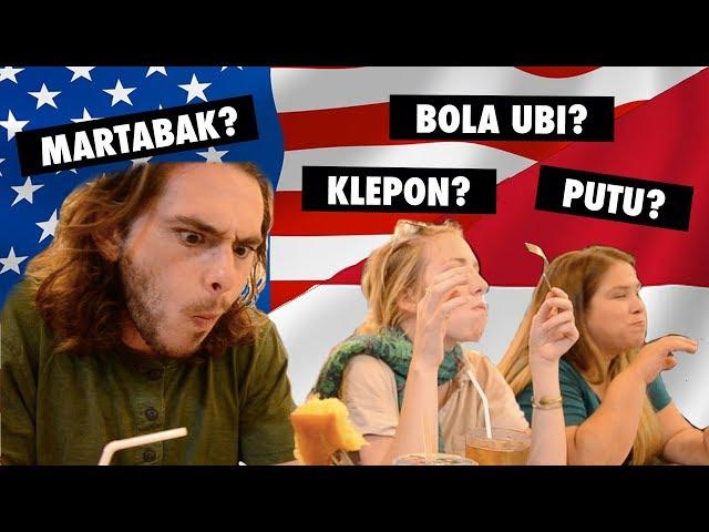 AMERICANS TRY INDONESIAN STREET FOOD