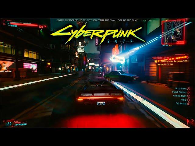 CYBERPUNK 2077 Новый 20 минутный геймплей 4K (Без комментариев)