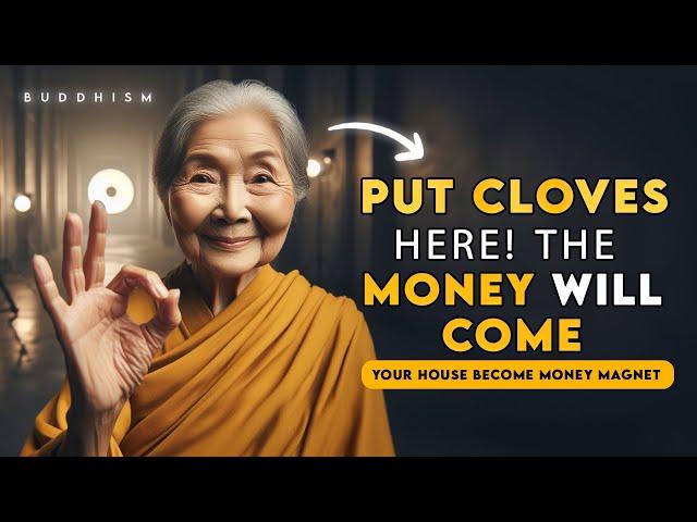 PLACE 3 CLOVES IN THIS SPOT AND THE MONEY WILL COME IN DROVES | BUDDHIST TEACHINGS