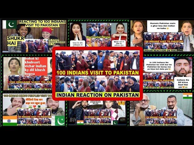 100 INDIANS VISIT TO PAKISTAN Pakistani mixed reaction #pakistanimixedreaction1  #india #Pakistan