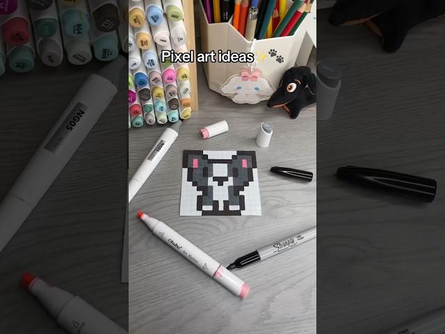 Cute Pixel art ideas #pixelartideas #pixelart #pixel #art #drawing #cute