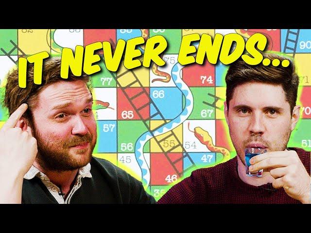 Snakes & Ladders, But ONLY SNAKES | House Rules