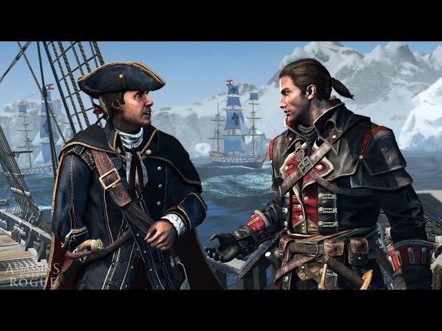 Assassin's Creed Rogue "Все костюмы"