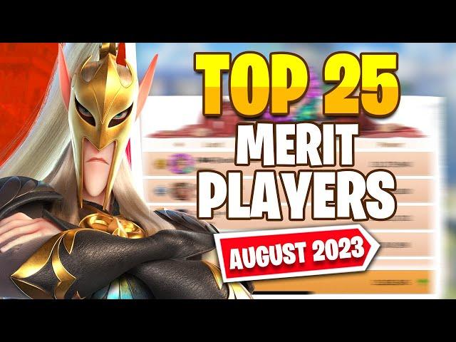 The Top 25 Strongest Fighting Players In The Game! [August 2023] | Call of Dragons