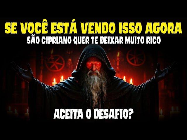 SE VOCÊ ENCONTROU ESSE VÍDEO HOJE CHEGOU A SUA VEZ DE ENRIQUECER - SÃO CIPRIANO TE CONVIDA ACEITA?