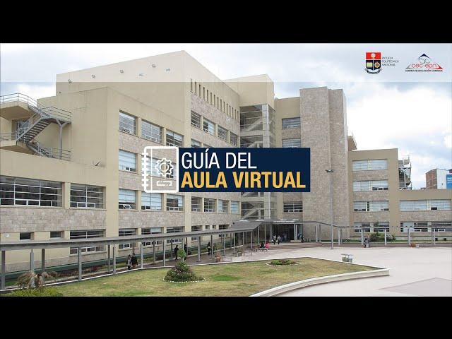 Guía del aula virtual de capacitaciones