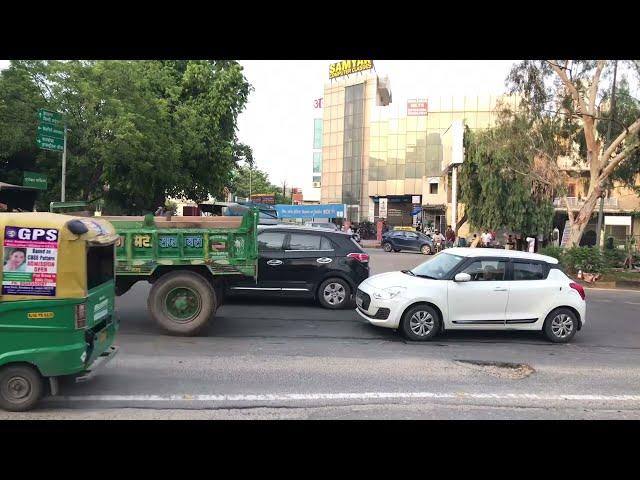 Heavy Traffic Sound of Crazy Indian Traffic Congestion