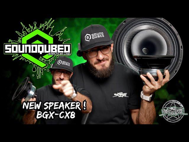 Soundqubed BGX-CX8. An 8" pro audio hybrid speaker. The one speaker that can do it all and well.