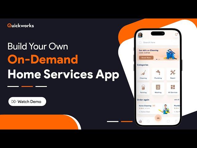 Build Your Own On-Demand Home Services App l On-Demand Apps #homeservicebusiness #appdevelopment