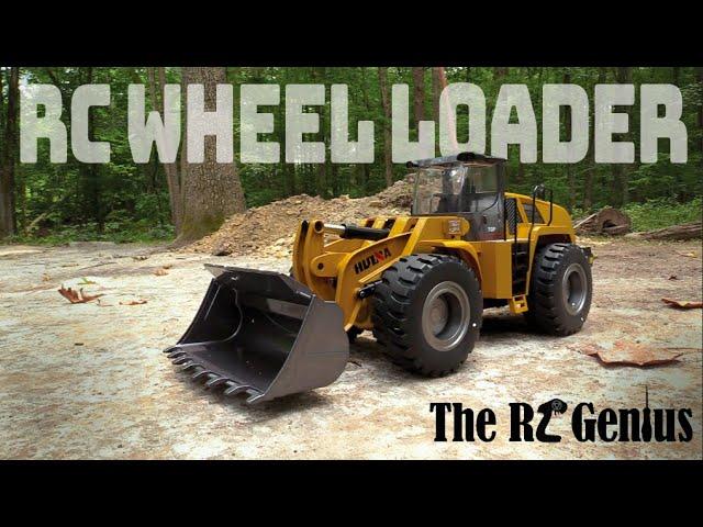 I Bought an RC Wheel Loader! | HUINA 1583 Metal Wheel Loader | Unboxing & Test Run