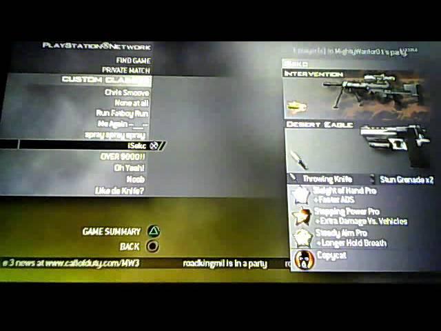 COD MW2 My Top 10 Classes + My Titles & Emblems.