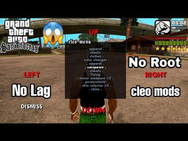 How to Install Cleo Mods in GTA San Andreas on Any Android in Cheats 2024  #gta #modsgta #trending