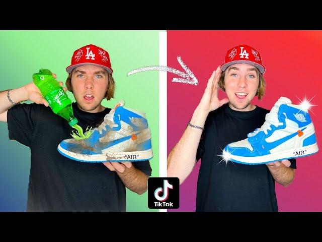 Testing VIRAL TikTok SneakerHead Life Hacks!! *MIND BLOWING*