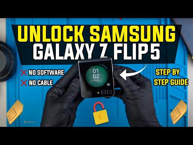 Unlock Your Samsung Galaxy Z Flip 5 from Any Carrier - Step-by-Step Tutorial!