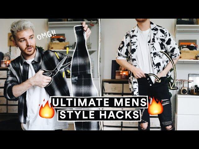 7 STYLE HACKS to Upgrade Your Wardrobe for FREE // Imdrewscott