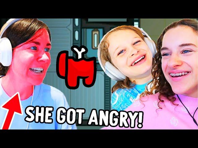 WE PRANKED MAMA (she got angry) in Among Us Gaming w/ The Norris Nuts