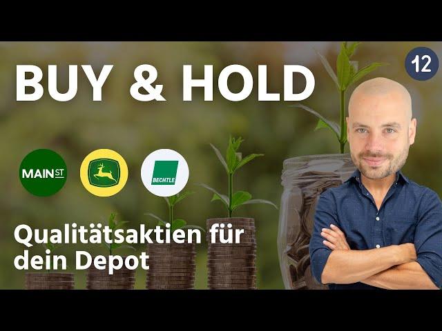 Buy and Hold - die besten Aktien für dein Depot Teil 12