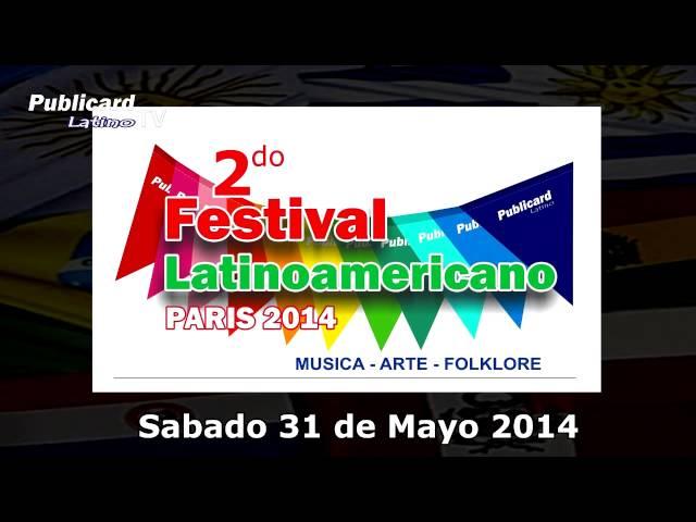 2do FESTIVAL LATINOAMERICANO PARIS 2014 - SPOT 1