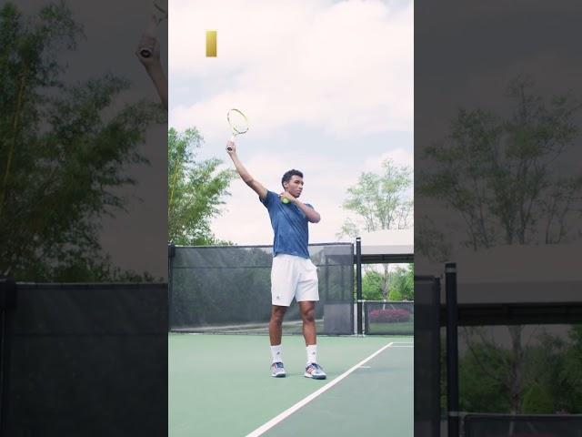 Felix Auger-Aliassime | Serve Fundamentals | TopCourt