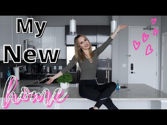 My NEW Luxury High Rise EMPTY Apartment Tour | Dallas, TX