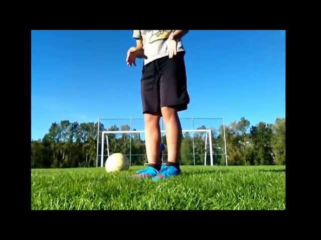 How to curve a soccer ball improved version by:Matthew Chung