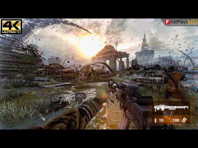 Metro: Last Light Redux (2014) - PC Gameplay 4k 2160p / Win 10