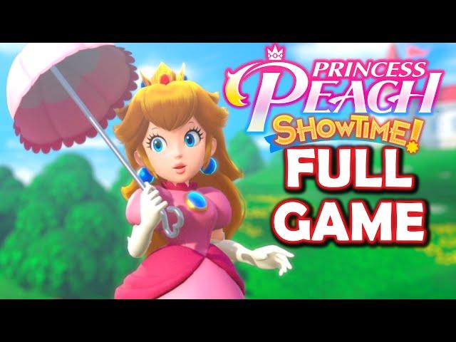 Princess Peach Showtime - FULL GAME PLAYTHROUGH!!