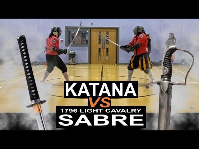 1796 Light Cavalry SABRE vs KATANA