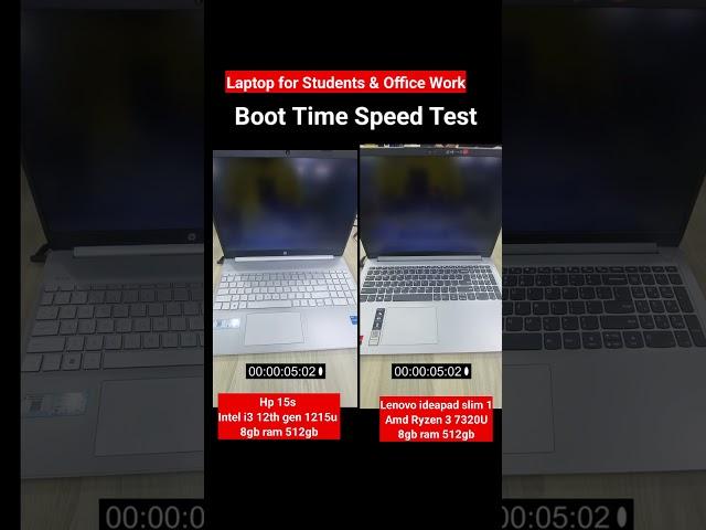 Amd vs intel processor | amd ryzen 3 vs intel i3 laptop speed test | amd  vs intel