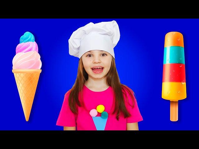 Ice Cream Song Summer + More Nick and Poli Kids Songs & Nursery Rhymes