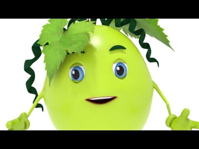 Grapes Are Green | Nursery Rhymes And Songs For Babies | Cartoon Videos For Kids