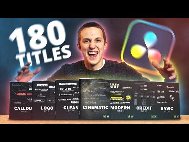 The BEST Davinci Resolve Titles | EditorTitles