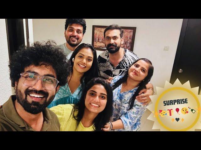 Cute birthday celebration  Haritha #rayjanofficial #friendship #shyamabaram_serial_episode