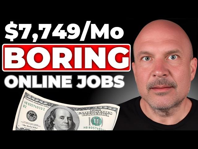 7 Boring But In Demand Remote Jobs That Pay Really Well!