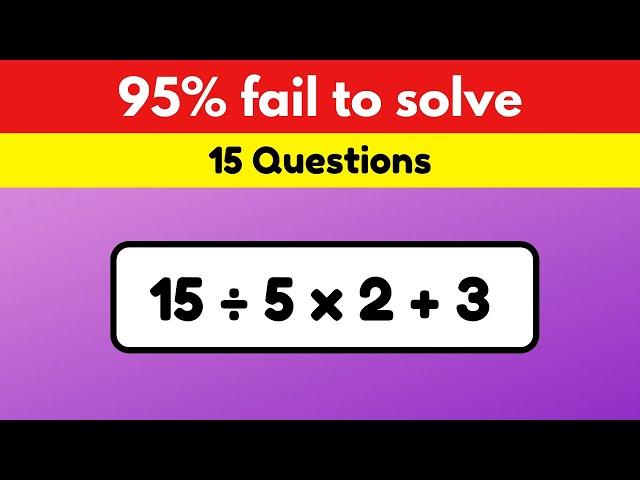 Math Quiz That'll Stump Most People (Even Math Nerds)