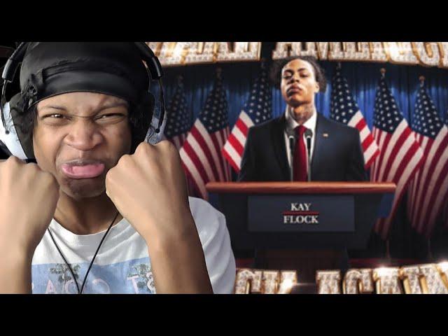 KING FLOCK CAME THROUGH AGAIN! | KAY FLOCK - LET AMERICA FLOCK AGAIN (REACTION!!!)