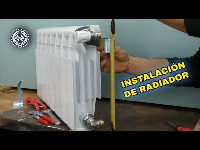 RADIATOR ASSEMBLY on WALL, Full Step by Step!!!