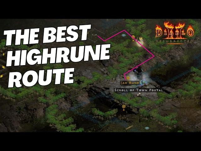 Most Effective Highrune Farming Route In D2R - Online Players1