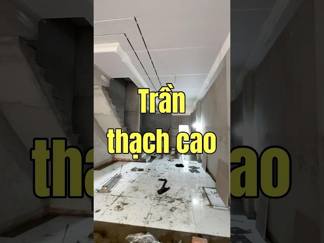 Cách làm trần thạch cao #nhadep #xaynha