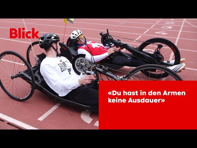 Zurich 2024: Handbike-Fahrer zeigt, wie schwer Paracycling ist