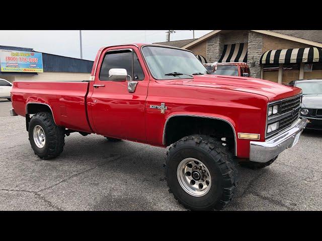 Test Drive 1985 Chevy LS K10 4x4 Truck SOLD $13,900 Maple Motors