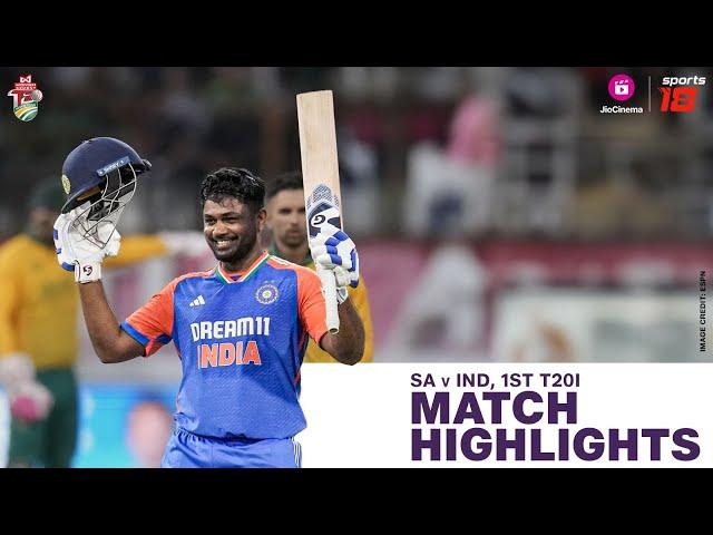 SA vs IND | 1st T20I Highlights | JioCinema & Sports18