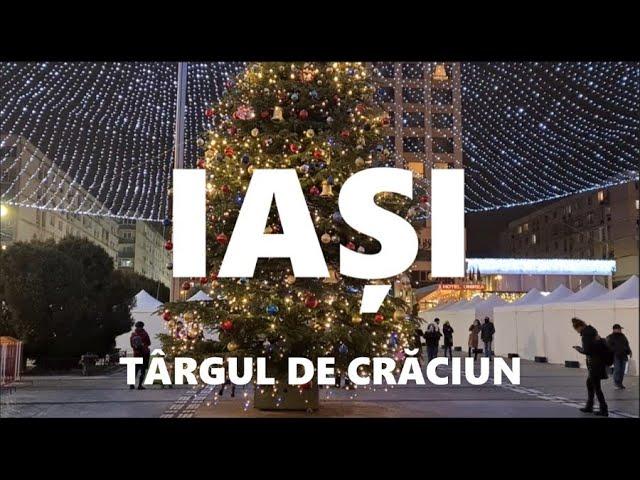 Târgul de Crăciun - IAȘI | Luminile de Sărbători și Târgul de Crăciun Iași