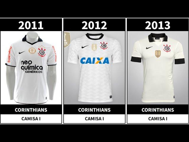 Todas as Camisas do Corinthians (1910 - 2024)