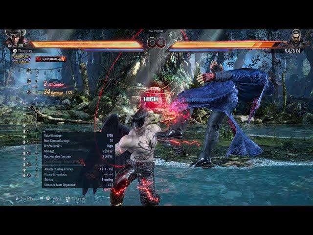 New Devil Jin| Practice mode