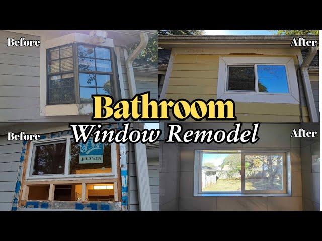 The DIY way | Window removal and Install | House MOD